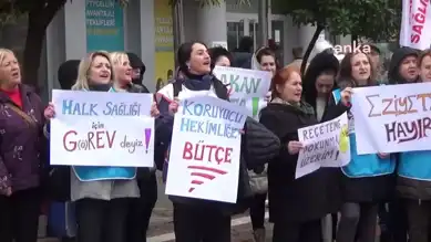 Aile Hekimleri Beş Günlük İş Bırakma Eyleminde