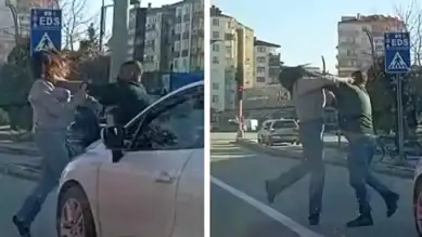 Aksaray'da Trafik Kavgası: Kadına Saldırı!