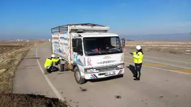 Kış Lastiği Denetimleri Başladı: Aksaray'da Uygulamalar Sürüyor