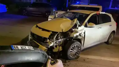 Şanstan Kurtuldu:  Aksaray'da Korkunç Kaza!