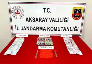 Aksaray'da Kumar Baskını: 27 Gözaltı