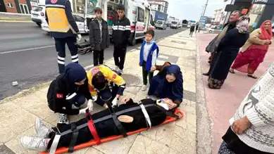 Çocuklar Trafik Kazasında Yaralandı