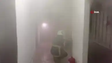 Öğretmenevinde Yangın: 3 Kişi Dumandan Etkilendi