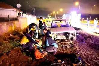 Aksaray'da Tofaş Kazası: 2 Yaralı