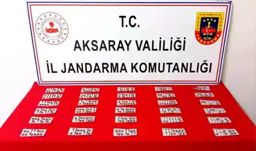 Aksaray'da Uyuşturucu Operasyonu: 2 Gözaltı, 409 Hap Ele Geçirildi