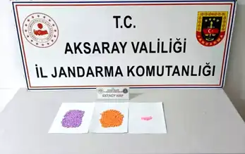 Aksaray'da Uyuşturucu Operasyonu: 371 Ecstasy Hap Ele Geçirildi, Zanlı Tutuklandı