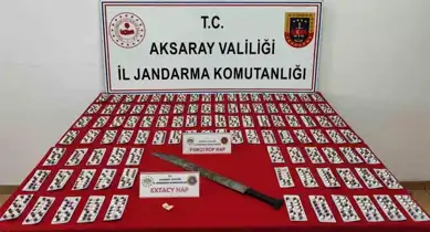 Aksaray'da Uyuşturucu Operasyonu: 1468 Hap Elde Edildi