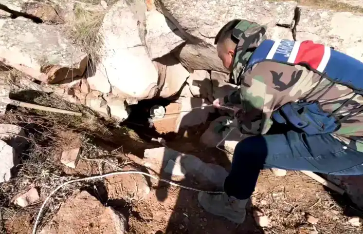 Aksaray'da Kaçak Kazıcılar Yakalandı!