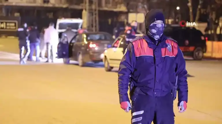 Gece Şok Uygulaması: Şehirde Yoğun Denetim