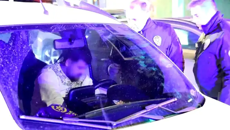 Alkollü Sürücü Polisleri Zorladı