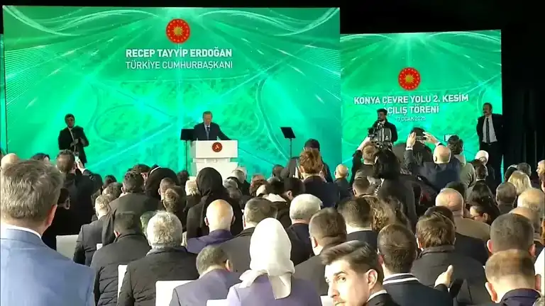 Erdoğan: Konya Çevre Yolu, 81 Bin Ton Karbon Azaltımı Sağlayacak